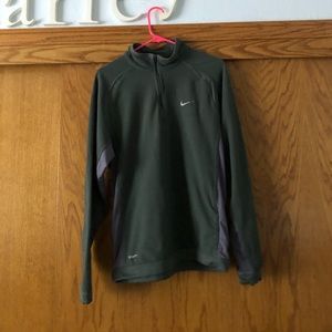 Forest green Nike quarter zip